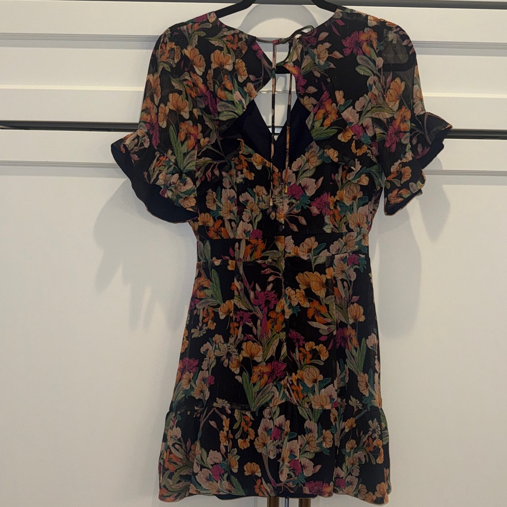 Adelyn Rae Penelope Ruffle Mini Dress - Picture 4 of 4